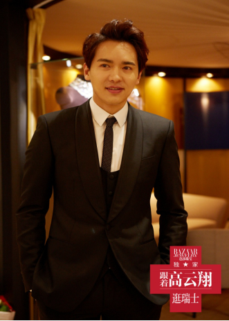 高云翔帥氣亮相金伯利鉆石展廳，鉆石也是男人的好朋友