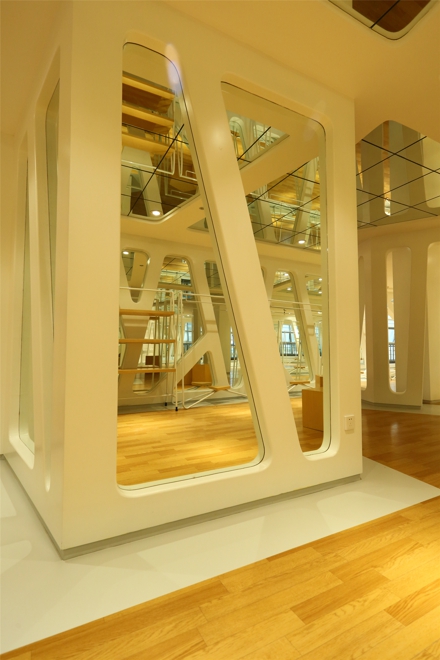 林森:杭州輕工集團(tuán)棉針織展廳設(shè)計(圖4) 林森:杭州輕工集團(tuán)棉針織展廳設(shè)計(圖4)