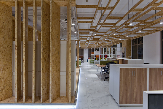 泛納設(shè)計新作:CJF長江家具展廳(圖5) 潘鴻彬新作:CJF長江家具展廳