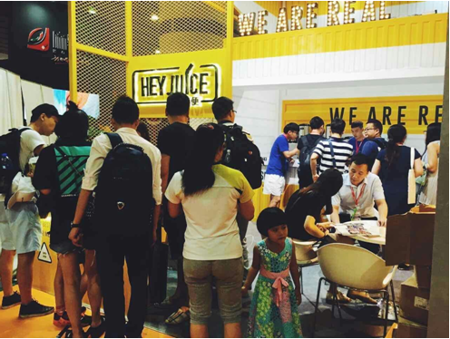HEY JUICE茶桔便引爆廣州餐飲展 (圖1) HEY JUICE茶桔便引爆廣州餐飲展 (圖1)