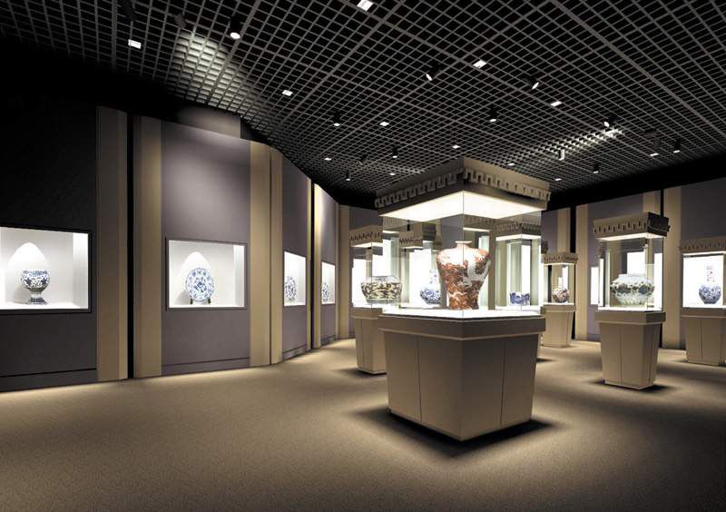 分析展廳裝修設(shè)計(jì)的視錯(cuò)覺(圖1)