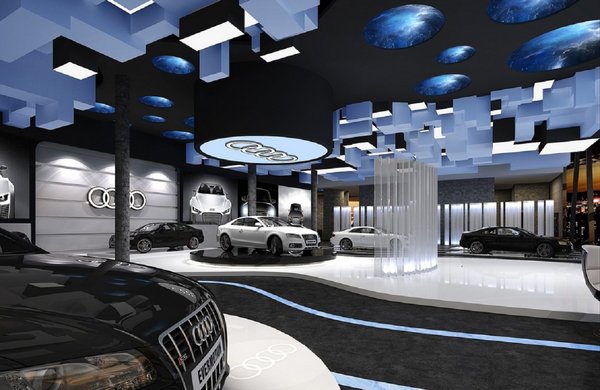 汽車展廳設(shè)計-汽車4S店設(shè)計(圖6)